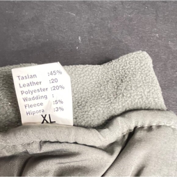 New Winter Gloves Green XL Insulated Water Resistant With Adjustable Strap NOS - Picture 5 of 7